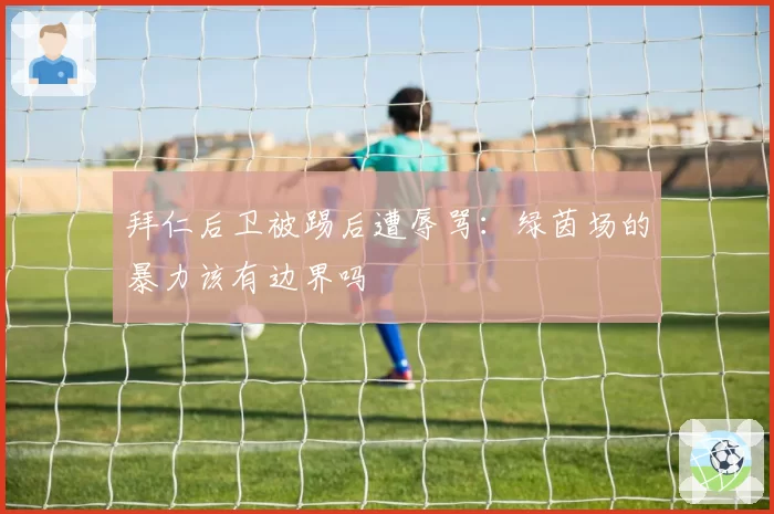 拜仁后卫被踢后遭辱骂：绿茵场的暴力该有边界吗